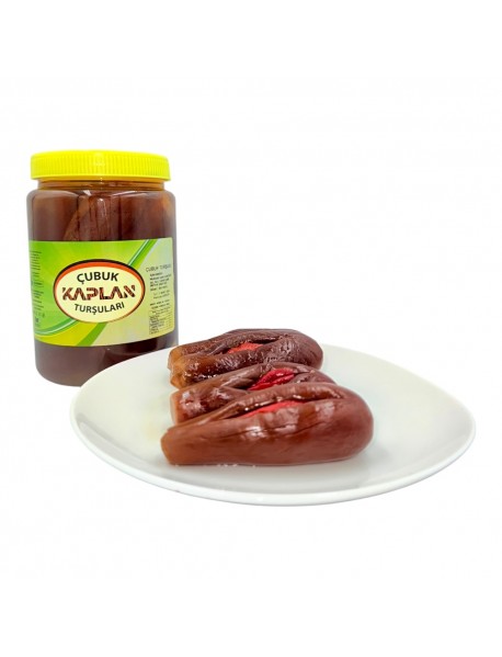 Çubuk Kaplan 1 KG Patlıcan Turşusu